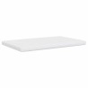 Matelas en mousse blanc 120x210 cm 7 zones dureté 20 ILD 614514614514