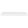 Matelas en mousse blanc 120x210 cm dureté H2 H3 614515614515