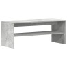 Meuble TV Gris béton 100 x 40 x 40 cm Aggloméré 614516614516