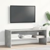Meuble TV Gris béton 100 x 40 x 40 cm Aggloméré 614516614516