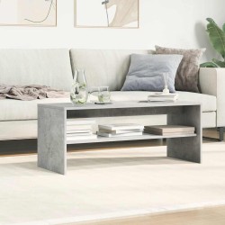 Meuble TV Gris béton 100 x 40 x 40 cm Aggloméré 614516614516