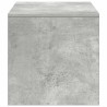 Meuble TV Gris béton 100 x 40 x 40 cm Aggloméré 614516614516
