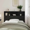 Cabinet de Tête de Lit Chêne noir 140 x 19 x 103,5 cm 614518614518