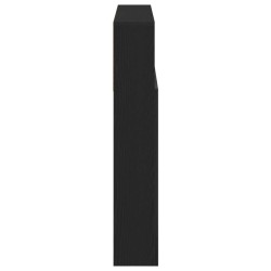 Cabinet de Tête de Lit Chêne noir 140 x 19 x 103,5 cm 614518614518