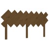 Tête de lit Marron miel 159,5x3x80,5 cm Bois massif de pin 614519614519