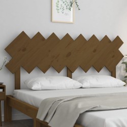 Tête de lit Marron miel 159,5x3x80,5 cm Bois massif de pin 614519614519