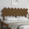Tête de lit Marron miel 159,5x3x80,5 cm Bois massif de pin 614519614519