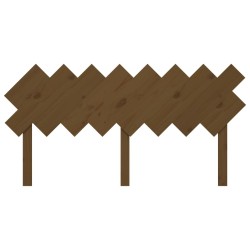 Tête de lit Marron miel 159,5x3x80,5 cm Bois massif de pin 614519614519