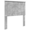 Tête de lit Gris Béton 100 cm Bois d’ingénierie 614527614527