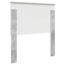 Tête de lit Gris Béton 100 cm Bois d’ingénierie 614527614527