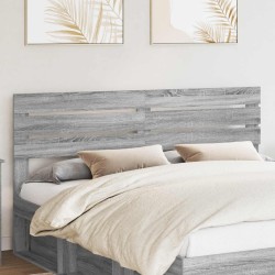 Tête de lit Gris Sonoma Bois d'ingénierie 614529614529