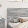 Tête de lit Gris Sonoma Bois d'ingénierie 614529614529