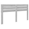 Tête de lit Gris Sonoma Bois d'ingénierie 614529614529