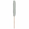 Tête de lit LED avec bandes LED Gris clair 100 cm Velours 614530614530