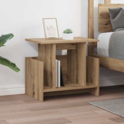 Meuble TV 50 x 35 x 45 cm Chêne artisanal Bois d'ingénierie 614532614532