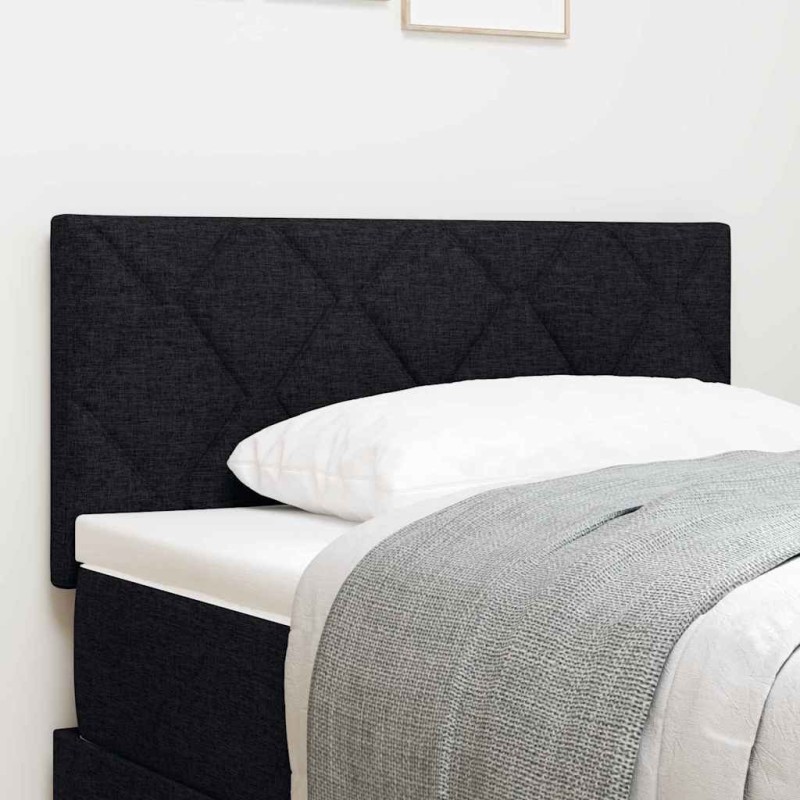 Tête de lit LED Noir 100 cm tissu 614533614533
