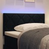 Tête de lit LED Noir 100 cm tissu 614533614533