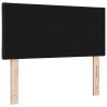 Tête de lit LED Noir 100 cm tissu 614533614533