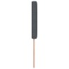 Tête de lit LED Gris foncé 90 cm Tissu en velours côtelé 614534614534