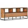 Meuble TV 110x30x45 cm Bois d'acacia massif 614535614535