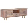 Meuble TV 118x30x40 cm Bois d'acacia massif 614536614536