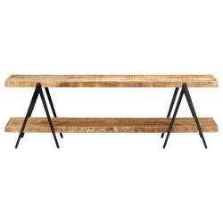 Meuble TV 160x40x50 cm Bois solide de manguier 614537614537
