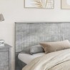 Tête de lit Gris béton 200 cm Bois d'ingénierie 614538614538