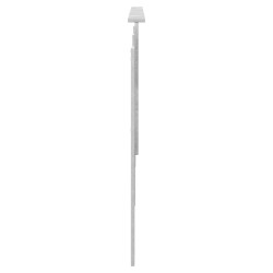 Tête de lit Gris béton 200 cm Bois d'ingénierie 614538614538