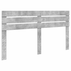 Tête de lit Gris béton Bois d'ingénierie 614539614539