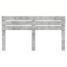Tête de lit Gris béton Bois d'ingénierie 614539614539