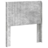 Tête de lit Gris béton Bois d'ingénierie 614540614540