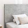 Tête de lit Gris béton Bois d'ingénierie 614540614540