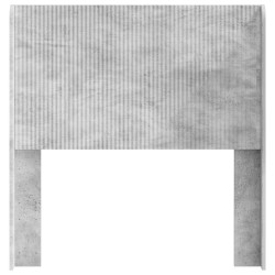 Tête de lit Gris béton Bois d'ingénierie 614540614540