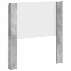 Tête de lit Gris béton Bois d'ingénierie 614540614540