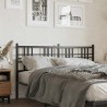 Tête de lit de remplacement métal noir 160 cm 614543614543