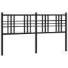 Tête de lit de remplacement métal noir 160 cm 614543614543