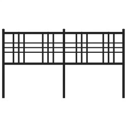 Tête de lit de remplacement métal noir 160 cm 614543614543