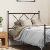 Tête de lit de remplacement métal noir 90 cm 614545614545