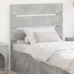 Tête de lit Gris béton Bois d'ingénierie 614550614550