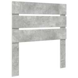 Tête de lit Gris béton Bois d'ingénierie 614550614550