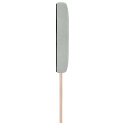 Tête de lit LED avec bandes LED Gris clair 144 cm Velours 614559614559