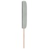 Tête de lit LED avec bandes LED Gris clair 144 cm Velours 614559614559