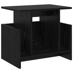 Meuble TV Chêne noir 50 x 35 x 45 cm Bois d'ingénierie 614561614561