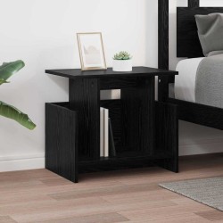 Meuble TV Chêne noir 50 x 35 x 45 cm Bois d'ingénierie 614561614561