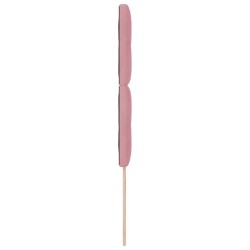 Tête de lit LED avec bandes LED Rose 100 cm Velours 614564614564