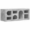 Meuble TV ELST 100 x 35 x 40 cm Gris béton Bois d'ingénierie 614567614567