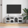 Meuble TV ELST 100 x 35 x 40 cm Gris béton Bois d'ingénierie 614567614567