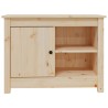Meuble TV 70x36,5x52 cm Bois de pin massif 614570614570