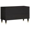 Meuble TV 80x31,5x46 cm bois massif de manguier 614572614572