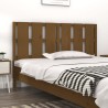 Tête de lit Marron miel 155,5x4x100 cm Bois massif de pin 614582614582